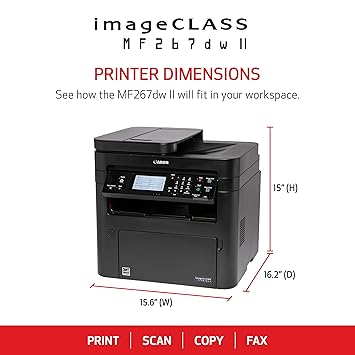 Canon imageCLASS MF267dw II view 2